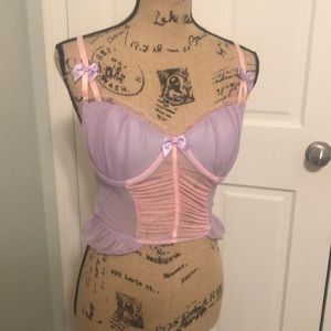 Sugar Thrillz Pastel Aesthetic Fairy Tank, Corset top